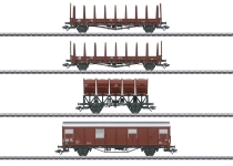 Märklin 46662 - H0 - 4-tlg. Set Güterwagen, DB, Ep. III